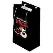 Kinder Ninja Birthday Party Gift - 6 jaar oud Klein Cadeauzakje (Achterkant Gekanteld)