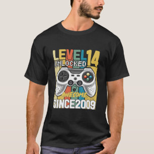 Kinder niveau 14 niet-vergrendeld Geweldige sinds T-shirt