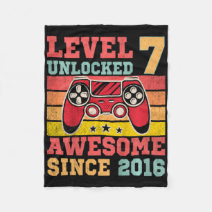 Kinder niveau 7 Niet-vergrendelde  videogame 7e ge Fleece Deken
