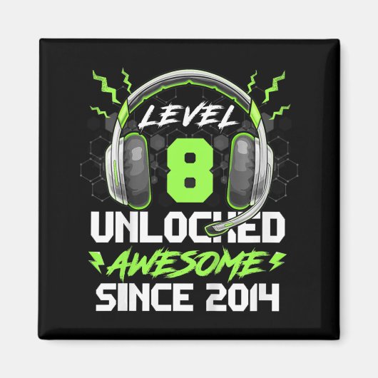 Kinder niveau 8 niet-vergrendeld Geweldige sinds 2 Magneet (Voorkant)