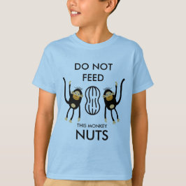 Kinder Noten Allergie Waarschuwing T-shirt