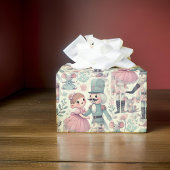 Kinder Notenkraker Suite Marie Mouse King Pastels Cadeaupapier