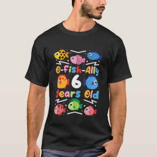 Kinder O-Fish-Ally 6 jaar oud, Kinder Vist 6 jaar  T-shirt