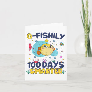 Kinder O-fishily 100 dagen slimmer 100 dagen schoo Kaart