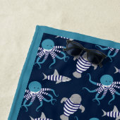 Kinder Oceaan Dieren Zwempakken Naam Strandlaken (In situ)