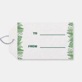 Kinder Oerwoud Dieren Party Gift Label Cadeaulabel (Achterkant Horizontaal)