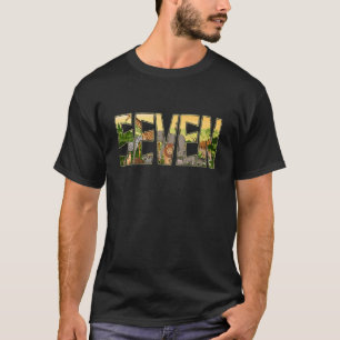 Kinder Oerwoud Geestdag jongens Meisjesdierentuin T-shirt