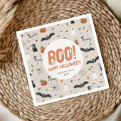 Kinder oktober Spooky Halloween Herfst Boo Servet