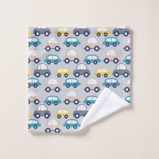 kinder oldtimers bad handdoek (Wasdoekje)