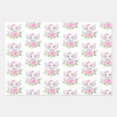Kinder olifant Birthday Wrapping Papieren vellen (Voorkant)