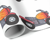 Kinder omlooppapier voor motorfietsen cadeaupapier (Rol Hoek)