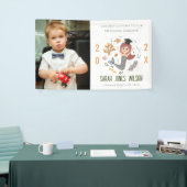 Kinder onderwater Zeemeermin foto voorschoolse Afs Spandoek (Beurs)