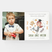 Kinder onderwater Zeemeermin foto voorschoolse Afs Spandoek (Horizontaal)