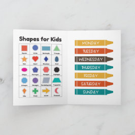 Kinder onderwijs leren Kaart