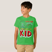 Kinder Onderzetter Roller T-shirt (Voorkant volledig)