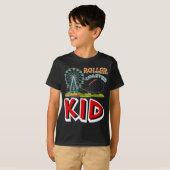 Kinder Onderzetter Roller T-shirt (Voorkant volledig)