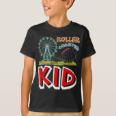 Kinder Onderzetter Roller T-shirt (Voorkant)