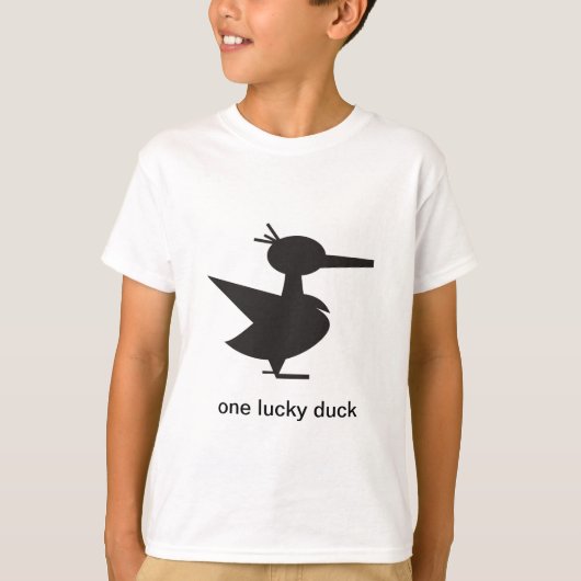 Kinder One Lucky Duck T-shirt (Voorkant)