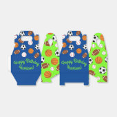 Kinder ongeval bij sportpartij bedankdoosjes (Uitgevouwen)