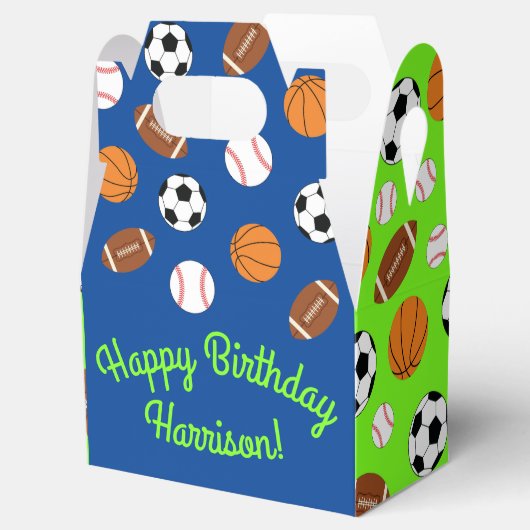 Kinder ongeval bij sportpartij bedankdoosjes (Geopend)