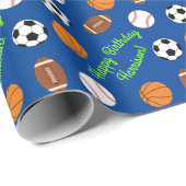 Kinder ongeval bij sportpartij cadeaupapier (Rol Hoek)