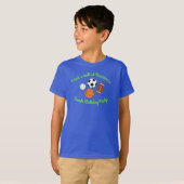 Kinder ongeval bij sportpartij t-shirt (Voorkant volledig)