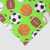 Kinder ongeval bij sportpartij tissuepapier (Detail)