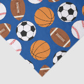 Kinder ongeval bij sportpartij tissuepapier (Detail)