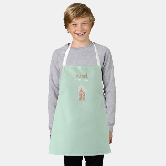 Kinder ontbijtkoek Decoratieve Partij Apron Schort (Gedragen)
