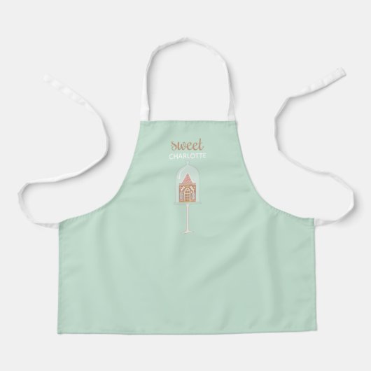 Kinder ontbijtkoek Decoratieve Partij Apron Schort (Voorkant)
