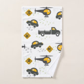 Kinder ontwerp voor geluidsauto's en vrachtwagens bad handdoek (Handdoek)