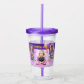 Kinder op Halloween Acryl Tumbler verjaardagscadea Acryl Drinkbeker (Voorkant)