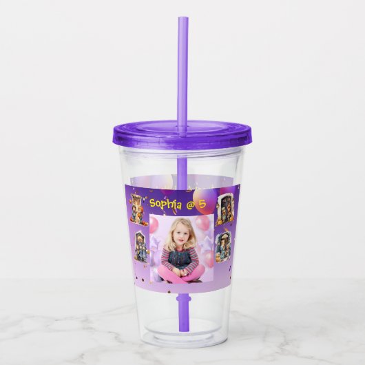 Kinder op Halloween Acryl Tumbler verjaardagscadea Acryl Drinkbeker (Voorkant)