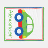 Kinder, op maat gesneden Speelgoed Fleece Deken (Voorkant (Horizontaal))