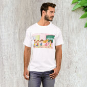 Kinder op school Mannen T-shirt