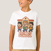 Kinder op school t-shirt (Voorkant)