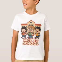 Kinder op school t-shirt
