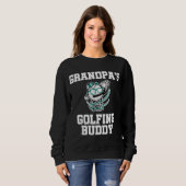 Kinder Opa's Golfing Buddy Golf Buddy Trui (Voorkant volledig)
