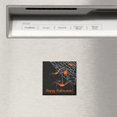 Kinder Oranje Halloween Spinnen Magneet (Insitu (Vaatwasser))