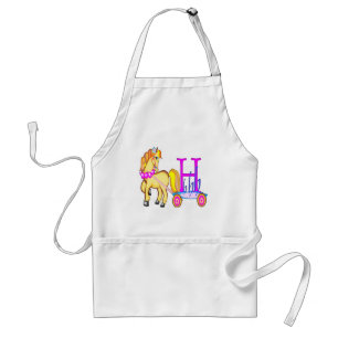 Kinder paarden Apron Standaard Schort