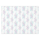 Kinder Paarse Vliegtuig Vliegende Luchtvaart Verja Tafelkleed (Voorkant (Horizontaal))