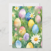 Kinder paaseierjacht uitnodiging (Achterkant)