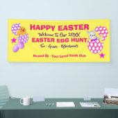 Kinder paaseierwt spandoek (Beurs)