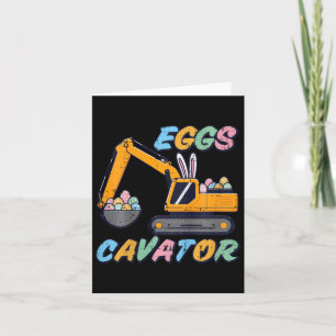 Kinder Paasexgraver Eggs Cavator Construction Bo Kaart