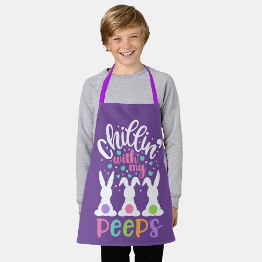 Kinder paaskoken schort (Gedragen)