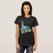 Kinder Paaskonijn Rijden Monster Truck Fun Boys G T-shirt (Voorkant volledig)