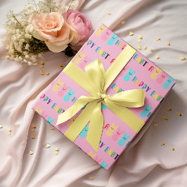 Kinder paaswrapping papier - Leuke & Schattigee De