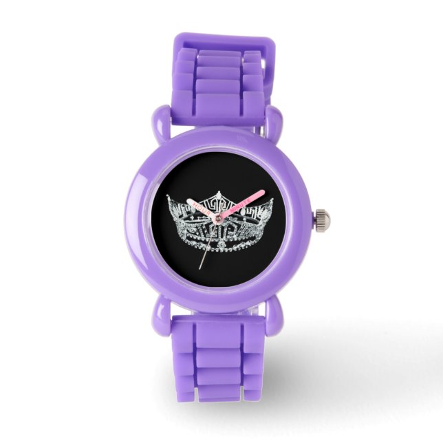 Kinder Pageant Kroonhorloge Horloge (Voorkant)