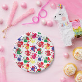 Kinder Painting Birthday Party Papieren Bordje (Feest)