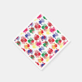 Kinder Painting Birthday Party Servet (Hoek)